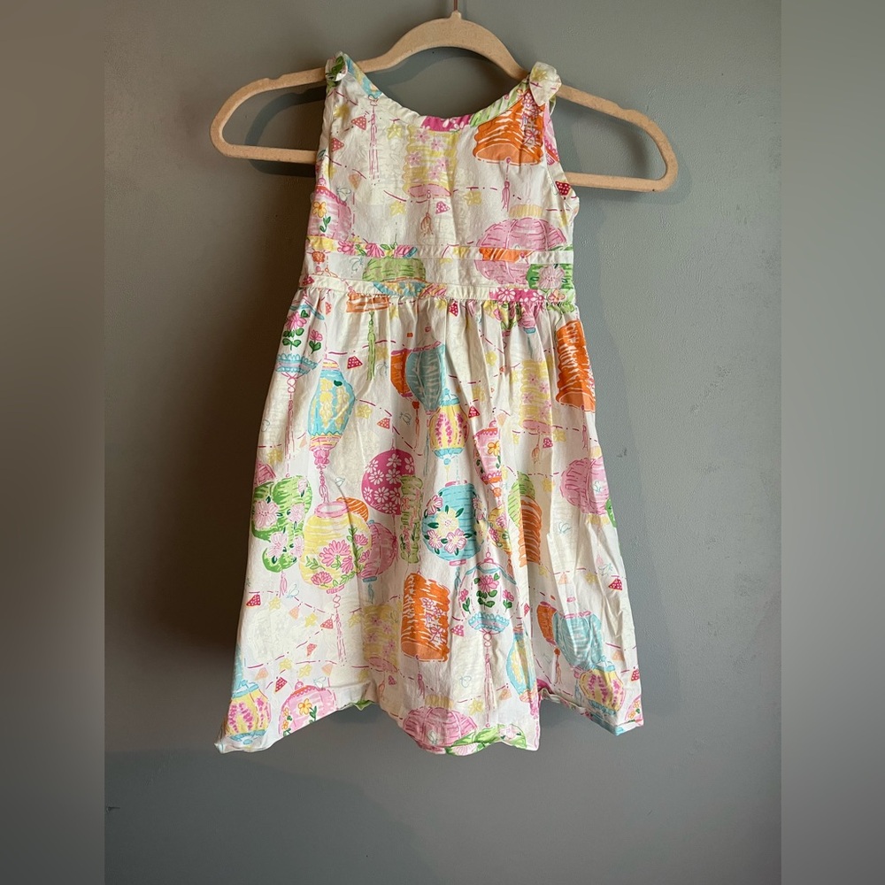 Lilly Pulitzer Vintage Lantern Glow in Dark Dress 6X